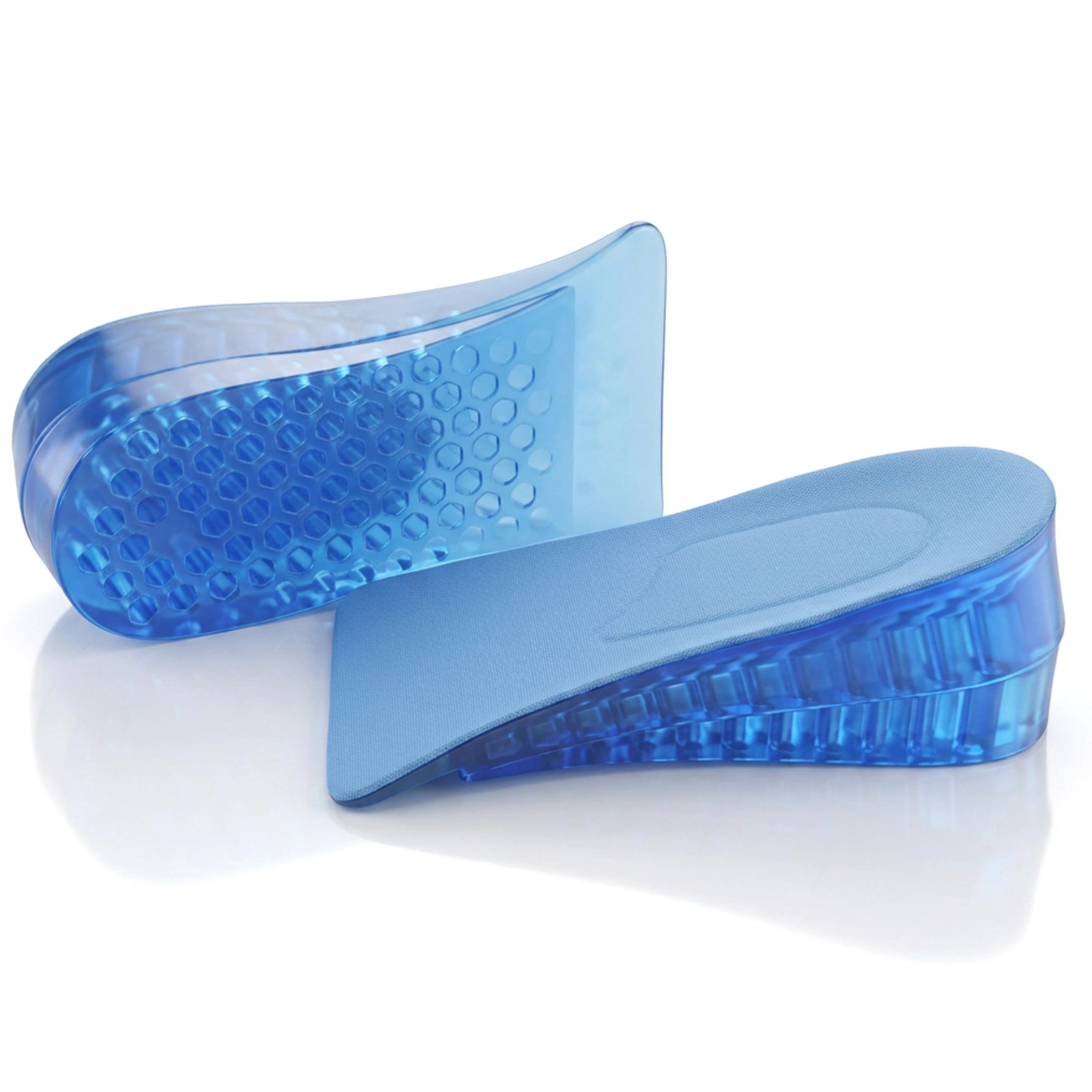 Adjustable Gel height increase heel lifts for leg length discrepancy