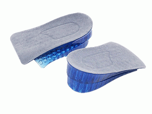 Adjustable height increasing heel lifts