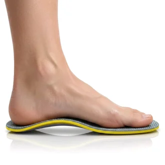 arch support insoles orthotic support side profile view