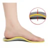 Orthopaedic Arch Support Insoles for plantar fasciitis and flat feet. The Role of Orthotic Arch Support Insoles Arch support insoles are specialized orthotic devices designed to manage the way the foot functions and correct biomechanical imbalances. Properly controlling the function of your feet can be beneficial for treating certain foot conditions and alleviating pain by correcting posture and supporting the underlying muscles and tendons. Biomechanical imbalances can also contribute to injuries in other parts of the body, as certain muscles may overcompensate to achieve balance. Therefore, correcting these imbalances is crucial. How Orthotic Arch Support Insoles Can Help Treat and Prevent Plantar Fasciitis If you suffer from plantar fasciitis, arch support insoles can help reduce strain and pressure on your arches, which, in turn, helps prevent further damage to your plantar fascia and gives your feet a chance to heal. These insoles provide extra support to the arches of your feet and correct biomechanical imbalances such as flat feet or high arches, which often contribute to plantar fasciitis.