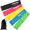 Resistance loop Bands Set of 5 For Gym, Yoga & Pilates