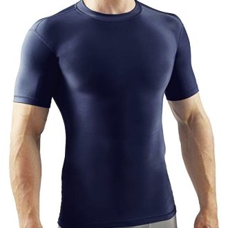 Mens Breathable Running & Gym Base Layer T Shirt Compression Top For Cool Dry Sports Performance