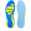 yellow and blue gel insoles for heel pain