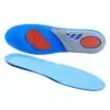 Gel shock absorbing insoles for stopping shin splints