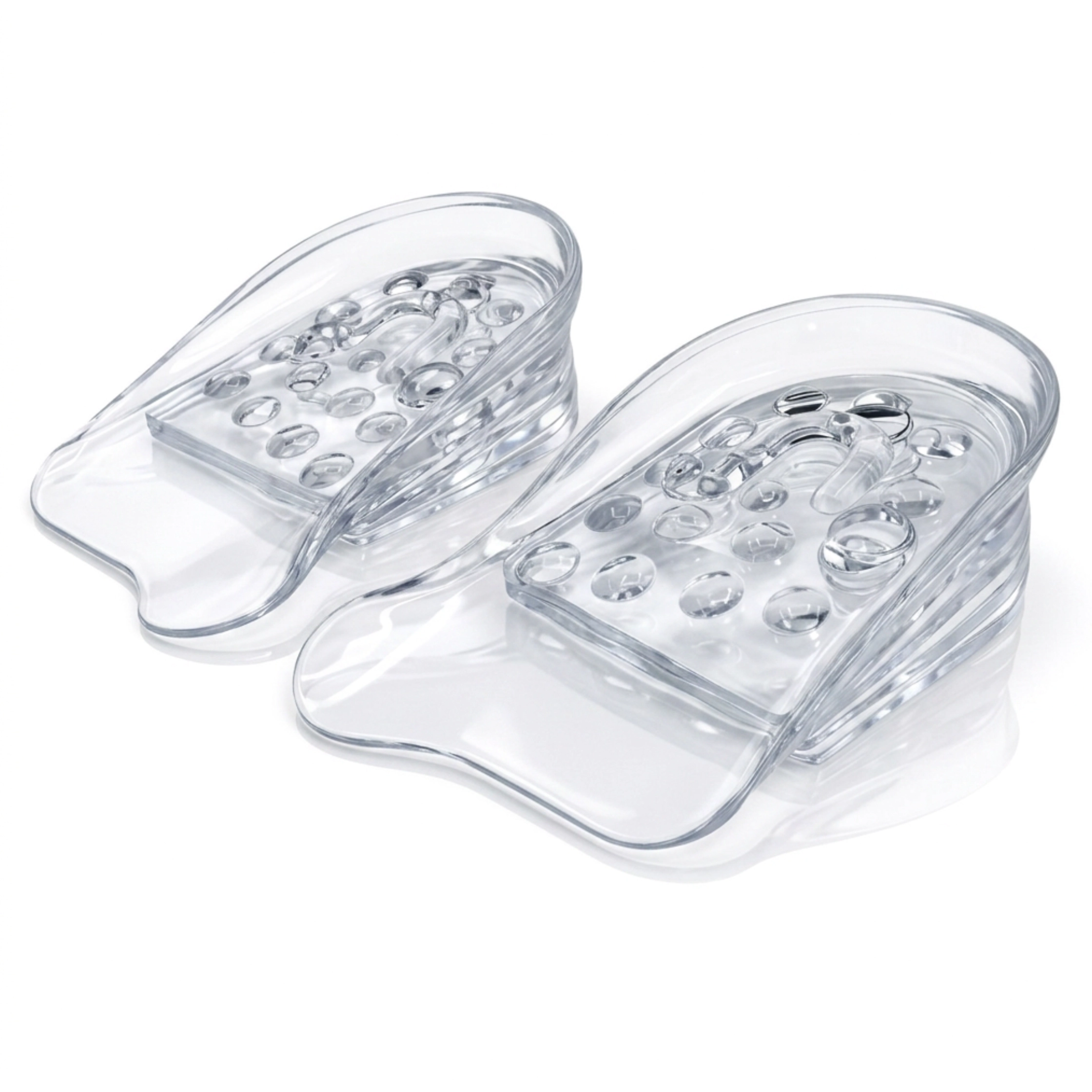 gel heel lifts for height with adjustable stacks