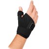 Product image of mans hand wearing our thumb brace for thumb and wrist pain and injury.