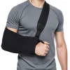 arm sling worn by man