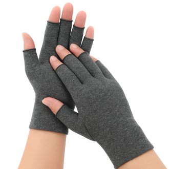 Computer gloves for typing on a keyboard to prevent hand cramps and pain
