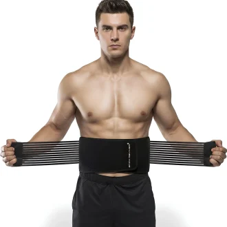 Lower Back Support Brace by BackReviver