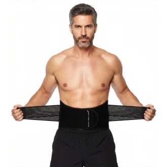 Backreviver Lower back support belt for easing and treating back pain