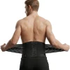 man earring the Lower back brace for men & women
