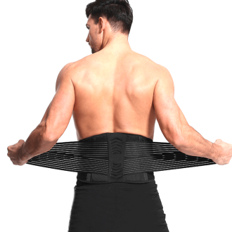 Lower back brace for men & women
