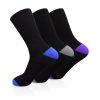 3x Pairs Of Men's Bamboo Comfort Fit Diabetic Socks