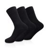 3x Pairs of Non Elastic Diabetic Socks for Men