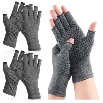 2 Pairs Of Raynauds Disease Gloves With Grips