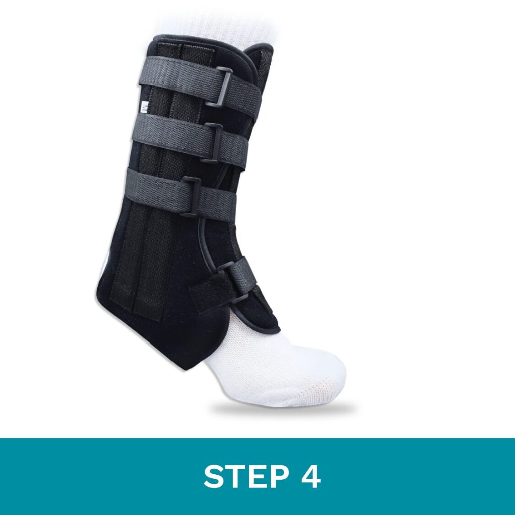 Ankle Splint Foot Brace & Post-Op Cast Support