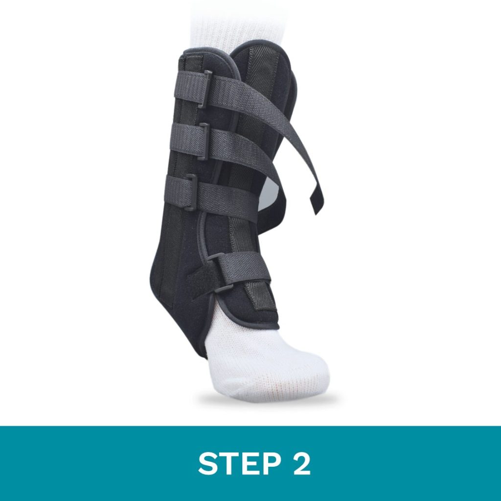 Ankle Splint Foot Brace & Post-Op Cast Support