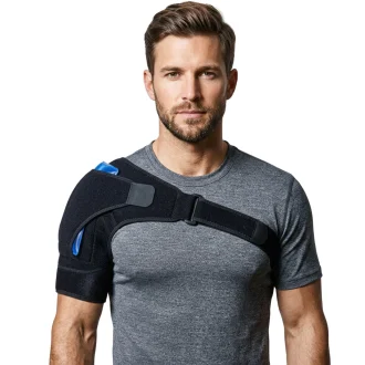 Shoulder Ice Wrap - Hot & Cold Therapy Support Brace