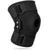 KneeReviver Plus-Size Knee Brace Support with Stabilizing Hinges – Adjustable Black Neoprene Design for Men & Women. Features Dual Hinges for Enhanced Joint Stability, Flexible Motion, and Injury Recovery. Breathable, Durable Fabric Provides Compression, Pain Relief, and All-Day Comfort. Ideal for Active Lifestyles or Post-Injury Rehabilitation.