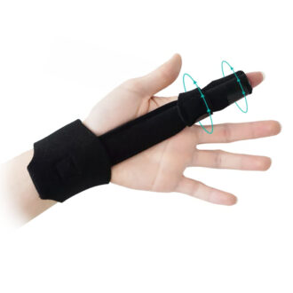 Finger Brace Orthosis Splint for Stenosing, Tenosynovitis, Mallet Finger, Fractures & Broken Fingers