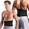 Man wearing Lower Back Lumbar Waist Support Belt For Sciatica, Herniated Disc, Scoliosis & Lower Back Pain Relief