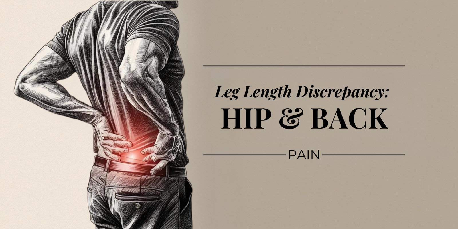 Why does one side of my lower back or hip ache when I walk or stand for a while?