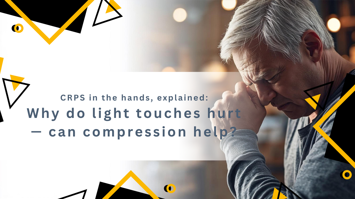 Why do light touches hurt — can compression help?