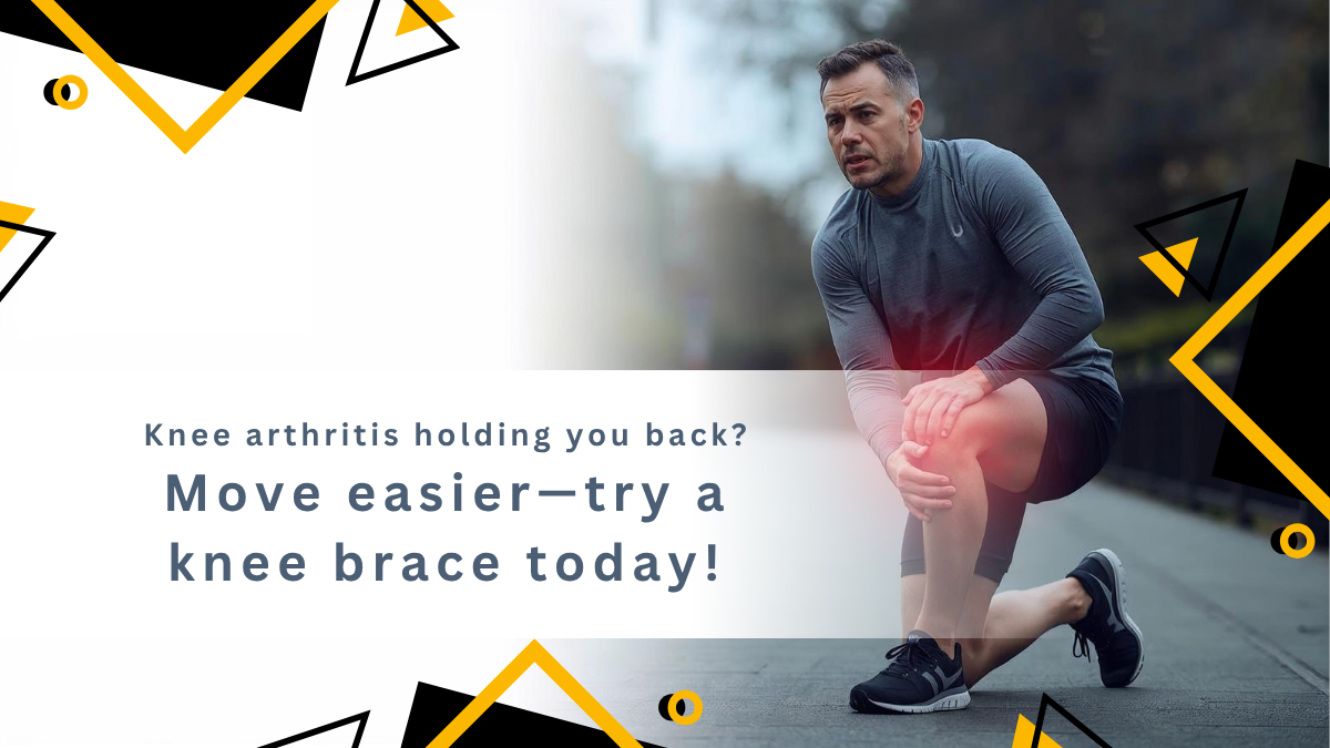 Get support—try a knee brace today!