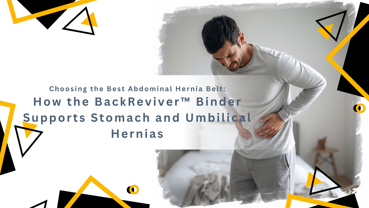 What to know about hernias, when to see a GP, and how to choose the best abdominal hernia belt from NuovaHealth to support you when standing, walking and recovering.